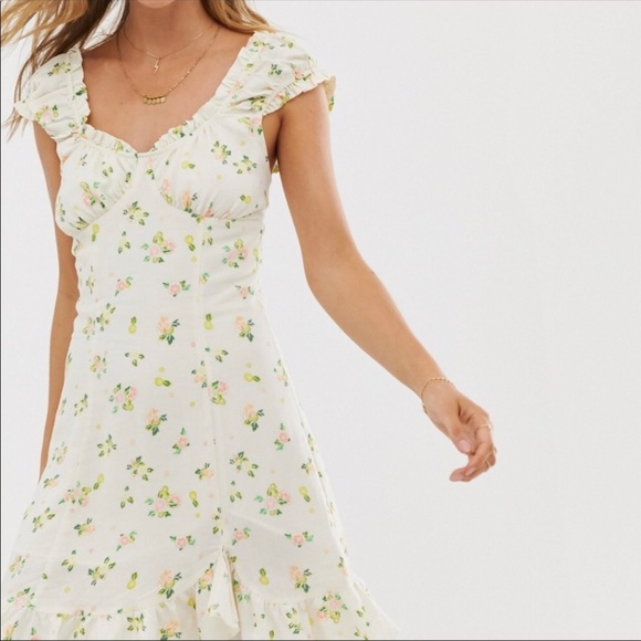 FP Free People Like A Lady Printed mini dress - Picture 2 of 7